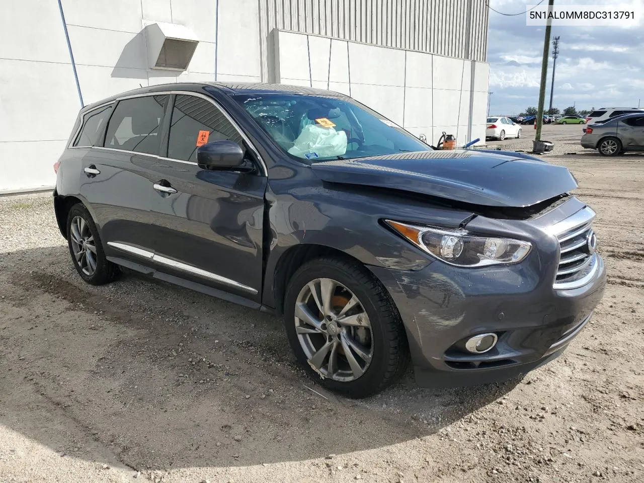 2013 Infiniti Jx35 VIN: 5N1AL0MM8DC313791 Lot: 75595994