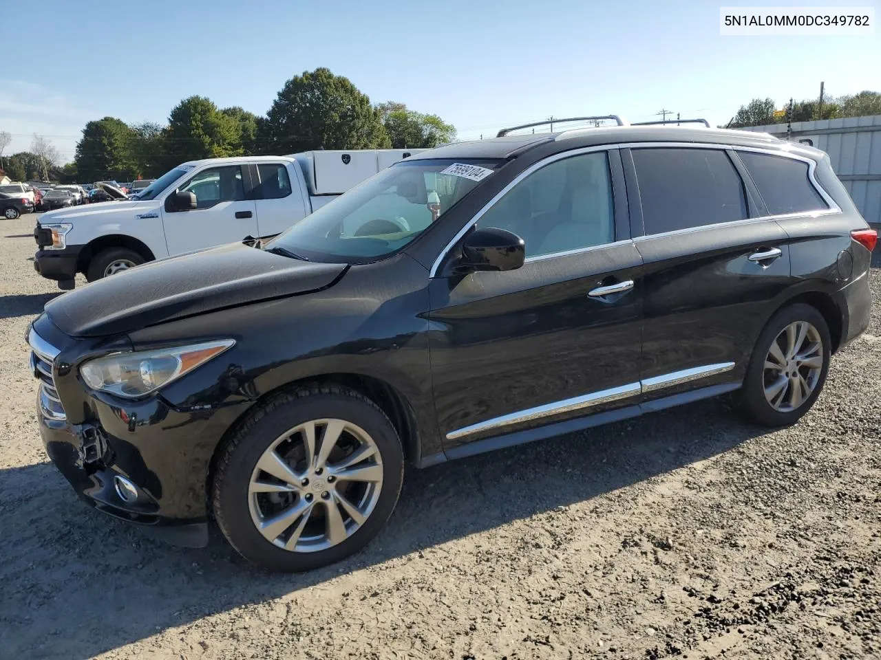 2013 Infiniti Jx35 VIN: 5N1AL0MM0DC349782 Lot: 75699104