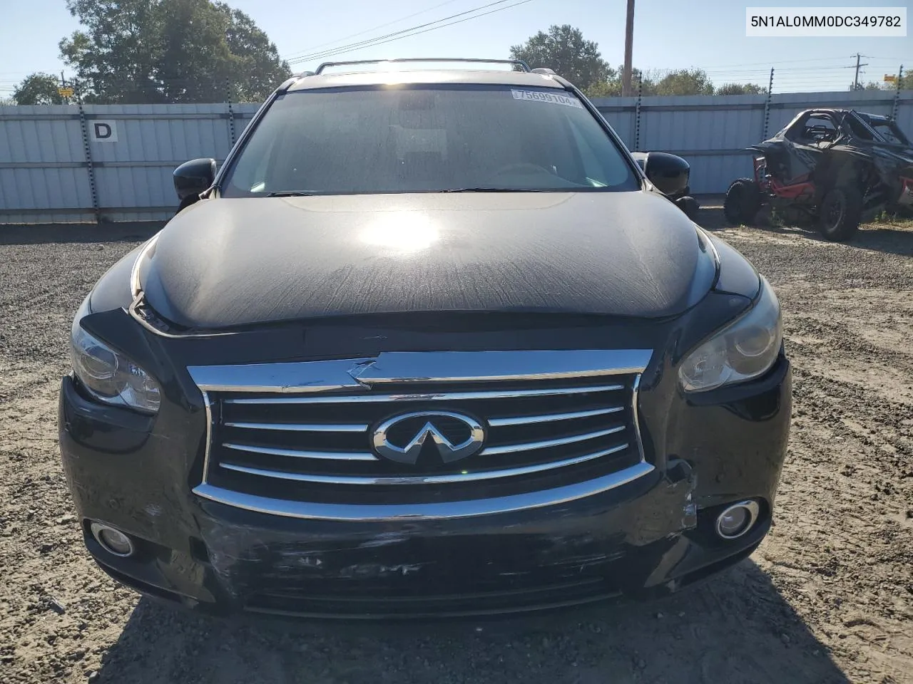 2013 Infiniti Jx35 VIN: 5N1AL0MM0DC349782 Lot: 75699104