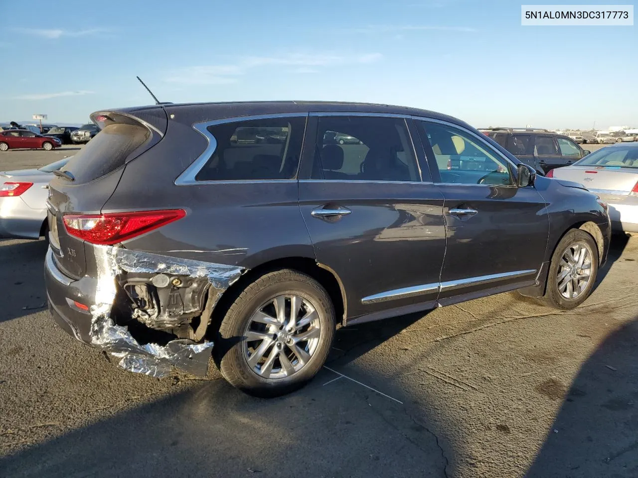 2013 Infiniti Jx35 VIN: 5N1AL0MN3DC317773 Lot: 75810624