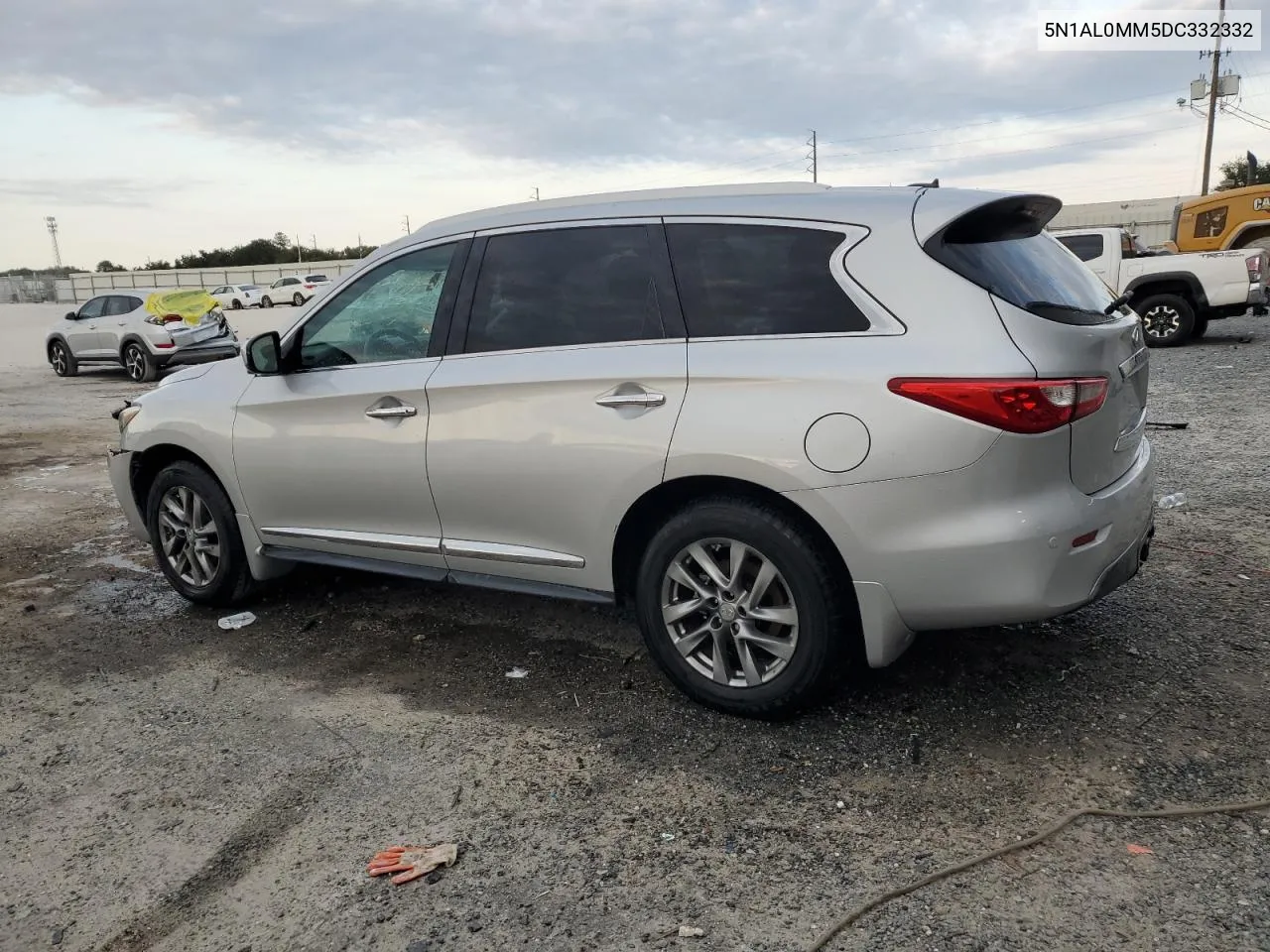 2013 Infiniti Jx35 VIN: 5N1AL0MM5DC332332 Lot: 75879244