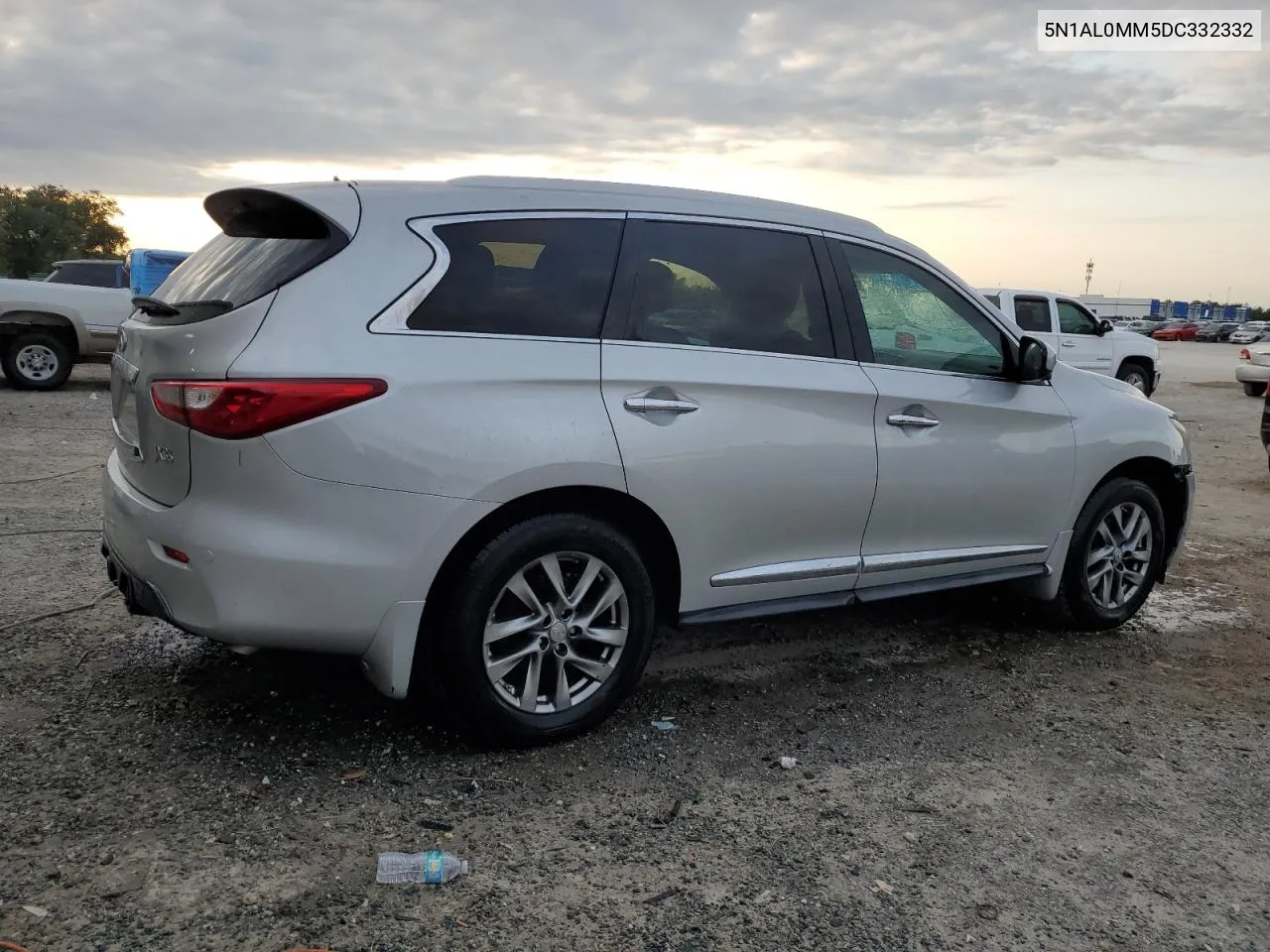 2013 Infiniti Jx35 VIN: 5N1AL0MM5DC332332 Lot: 75879244