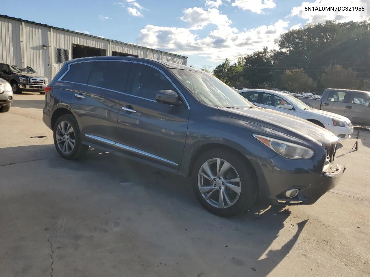 2013 Infiniti Jx35 VIN: 5N1AL0MN7DC321955 Lot: 76104014