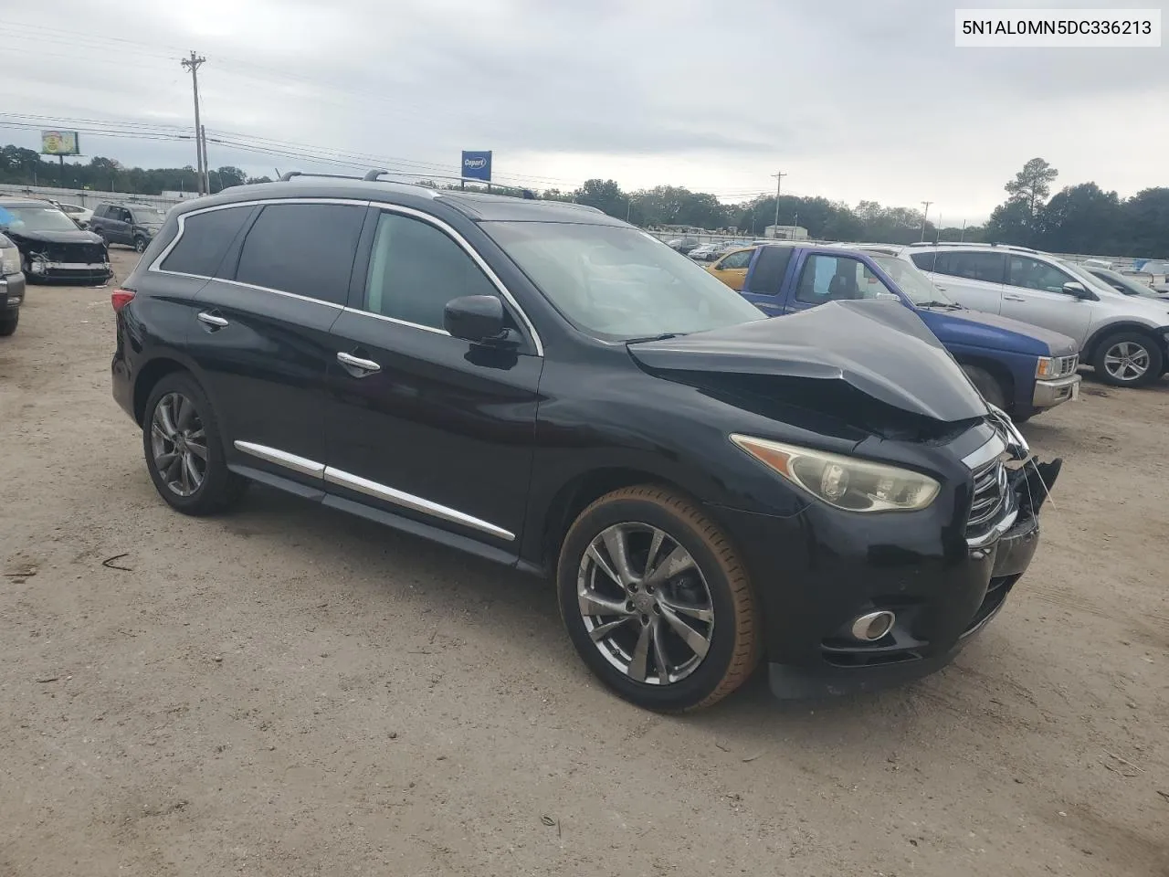 2013 Infiniti Jx35 VIN: 5N1AL0MN5DC336213 Lot: 76327014