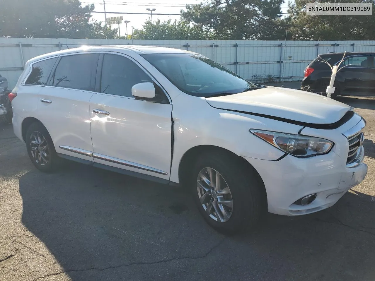 2013 Infiniti Jx35 VIN: 5N1AL0MM1DC319089 Lot: 76536424