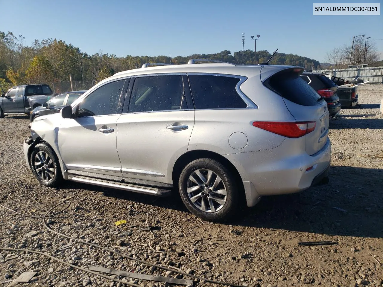 2013 Infiniti Jx35 VIN: 5N1AL0MM1DC304351 Lot: 76683104