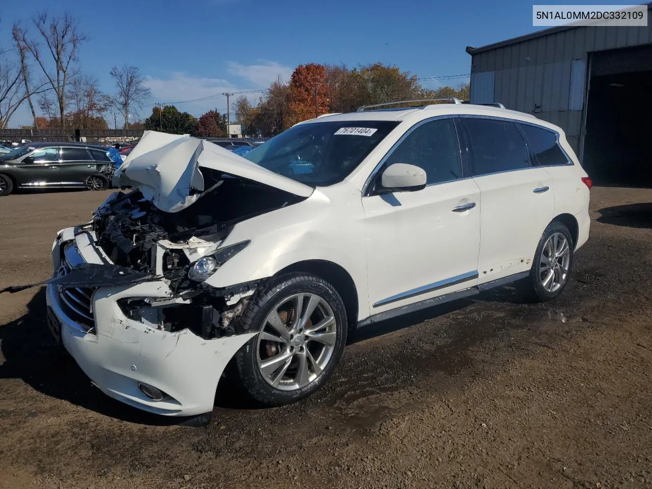 2013 Infiniti Jx35 VIN: 5N1AL0MM2DC332109 Lot: 76701404