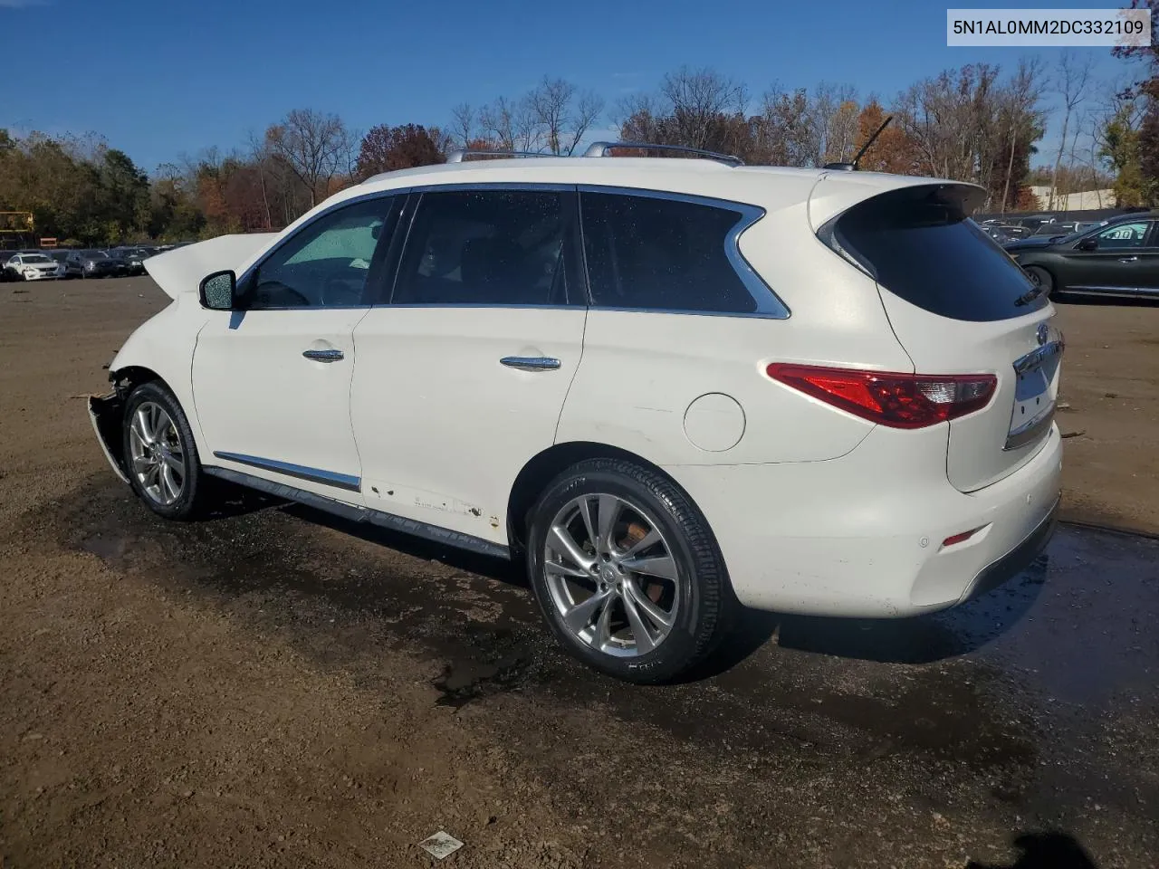 2013 Infiniti Jx35 VIN: 5N1AL0MM2DC332109 Lot: 76701404