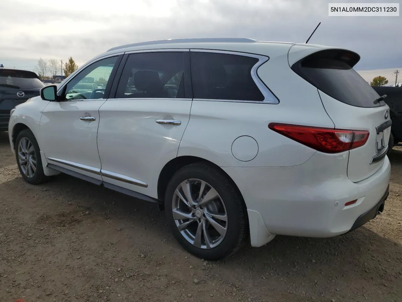 2013 Infiniti Jx35 VIN: 5N1AL0MM2DC311230 Lot: 76712764