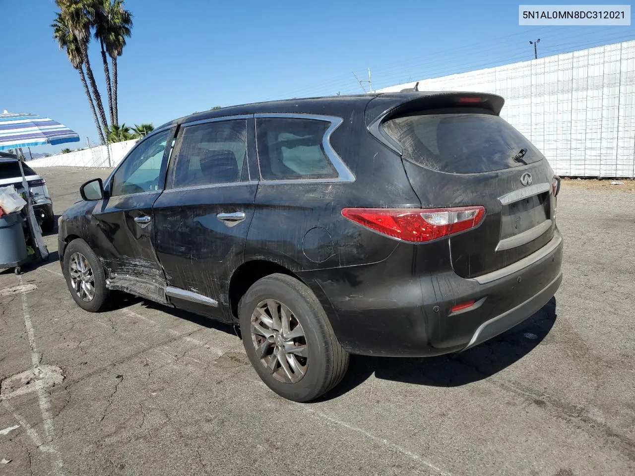 2013 Infiniti Jx35 VIN: 5N1AL0MN8DC312021 Lot: 77219714