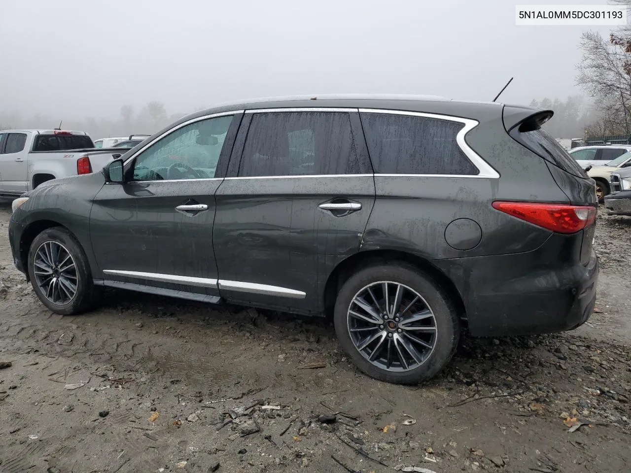 2013 Infiniti Jx35 VIN: 5N1AL0MM5DC301193 Lot: 77247844