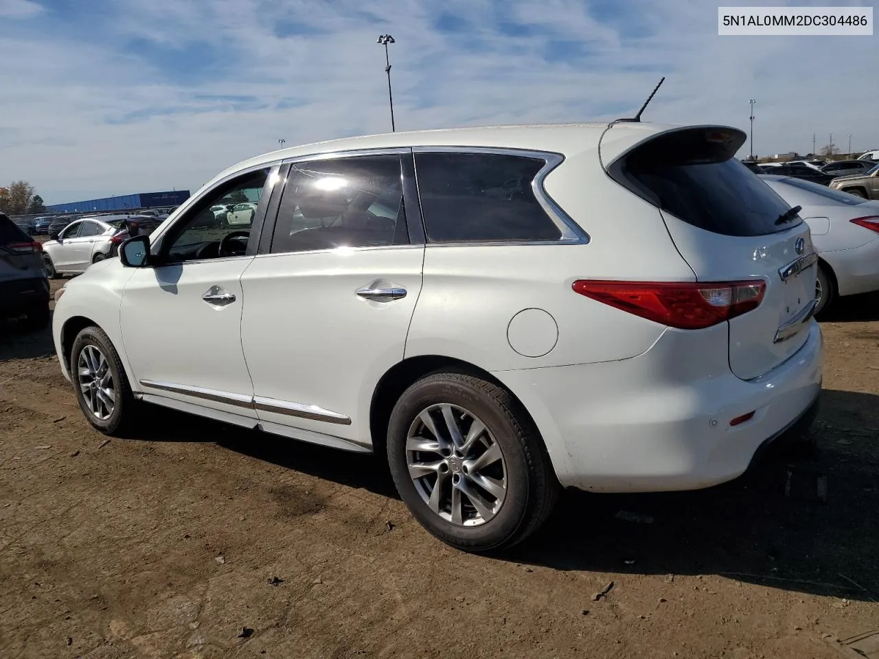 2013 Infiniti Jx35 VIN: 5N1AL0MM2DC304486 Lot: 77302174