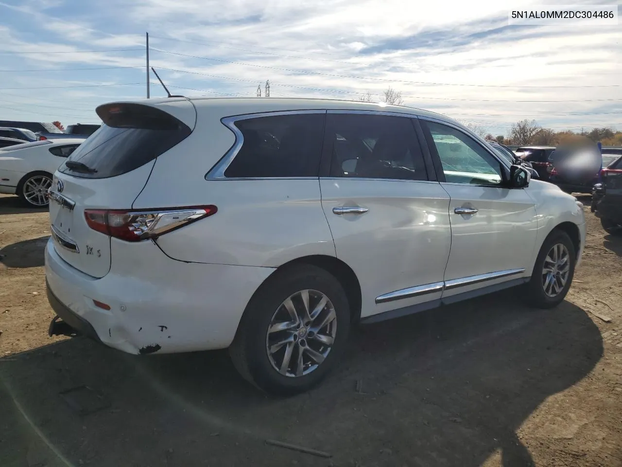 2013 Infiniti Jx35 VIN: 5N1AL0MM2DC304486 Lot: 77302174