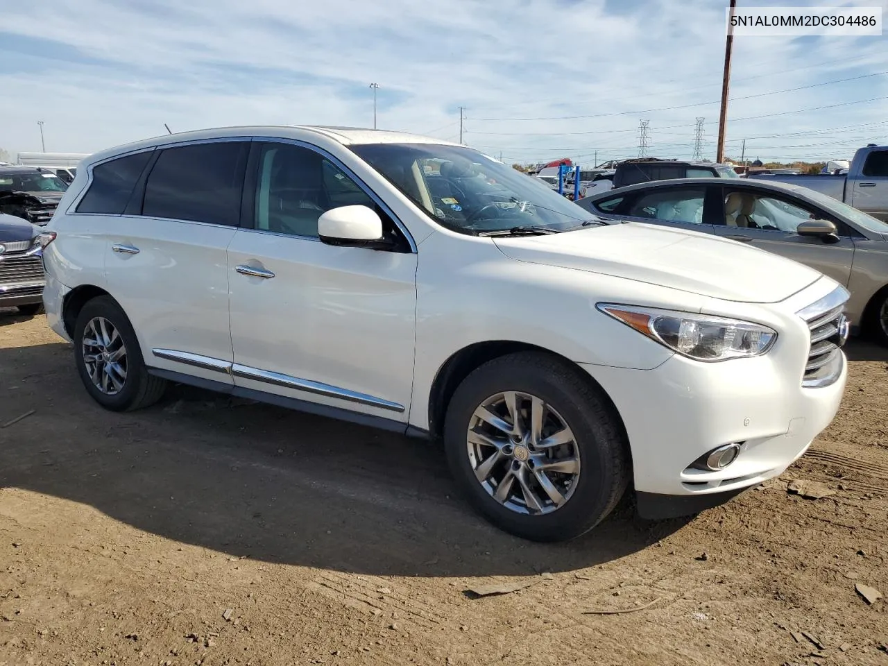 2013 Infiniti Jx35 VIN: 5N1AL0MM2DC304486 Lot: 77302174