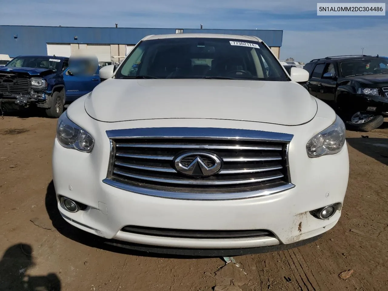 2013 Infiniti Jx35 VIN: 5N1AL0MM2DC304486 Lot: 77302174