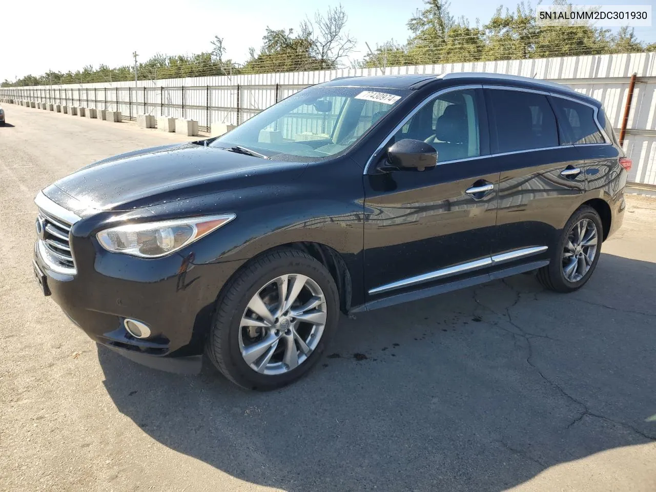 2013 Infiniti Jx35 VIN: 5N1AL0MM2DC301930 Lot: 77430974