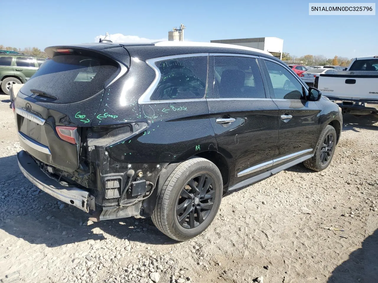 2013 Infiniti Jx35 VIN: 5N1AL0MN0DC325796 Lot: 77436864