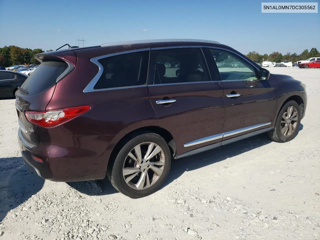 2013 Infiniti Jx35 VIN: 5N1AL0MN7DC305562 Lot: 77710704