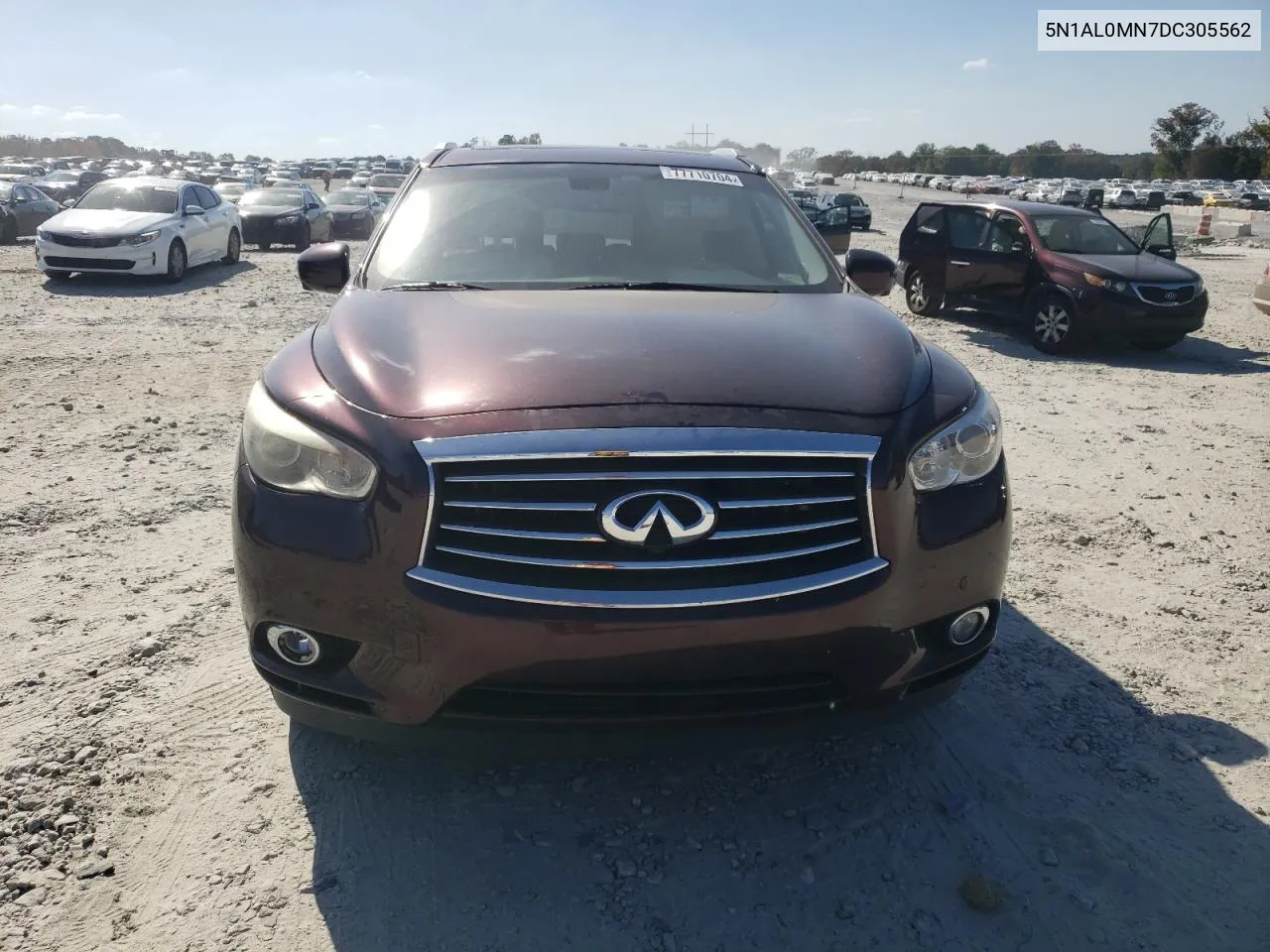 2013 Infiniti Jx35 VIN: 5N1AL0MN7DC305562 Lot: 77710704