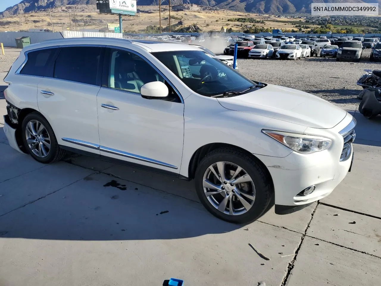 2013 Infiniti Jx35 VIN: 5N1AL0MM0DC349992 Lot: 77848794