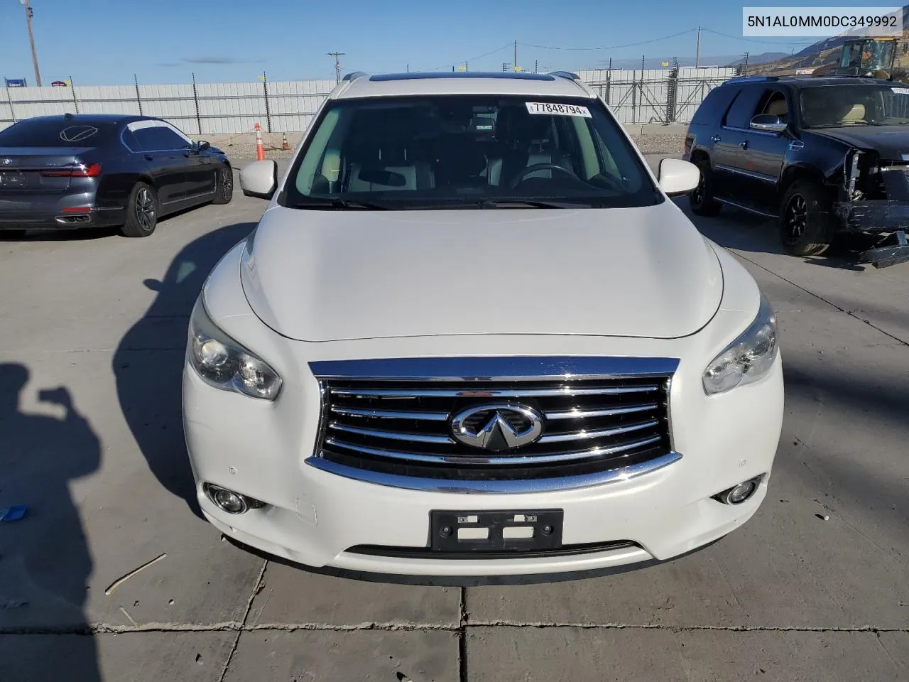 2013 Infiniti Jx35 VIN: 5N1AL0MM0DC349992 Lot: 77848794