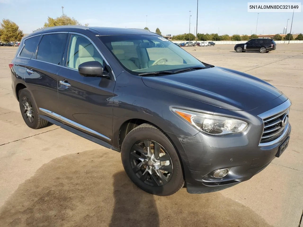 2013 Infiniti Jx35 VIN: 5N1AL0MN8DC321849 Lot: 78052394