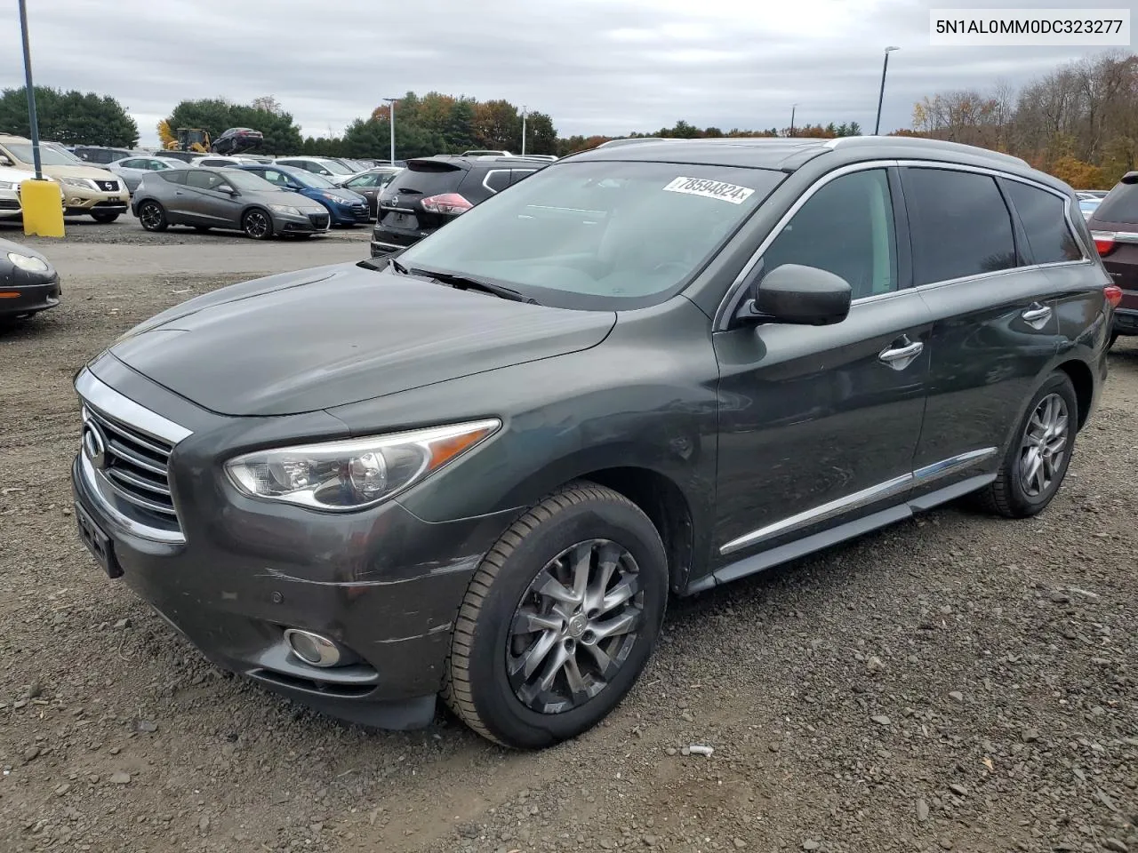 2013 Infiniti Jx35 VIN: 5N1AL0MM0DC323277 Lot: 78594824