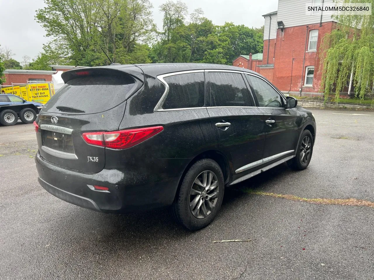 2013 Infiniti Jx35 VIN: 5N1AL0MM5DC326840 Lot: 78937184