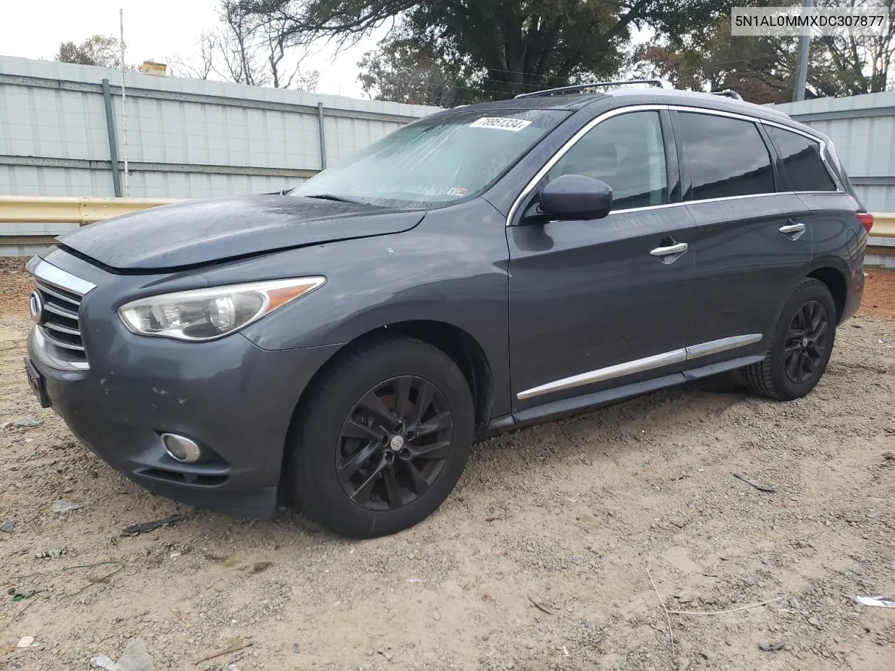 2013 Infiniti Jx35 VIN: 5N1AL0MMXDC307877 Lot: 78951334