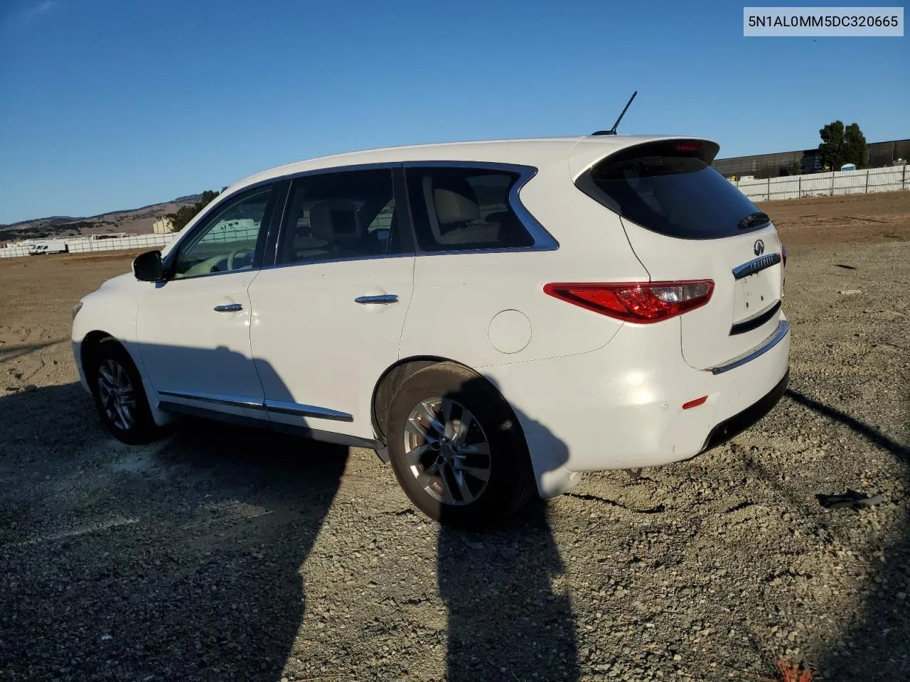 2013 Infiniti Jx35 VIN: 5N1AL0MM5DC320665 Lot: 79301074