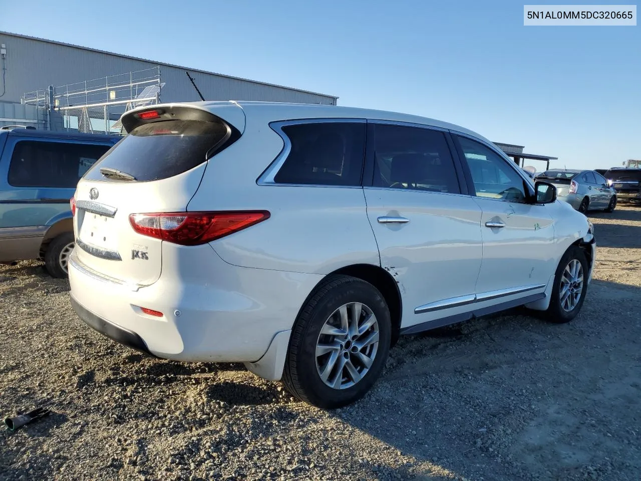 2013 Infiniti Jx35 VIN: 5N1AL0MM5DC320665 Lot: 79301074