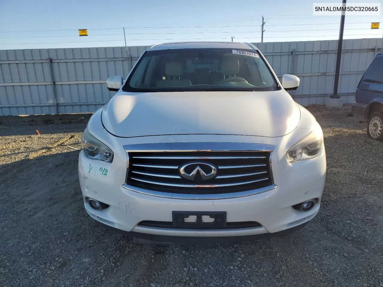 2013 Infiniti Jx35 VIN: 5N1AL0MM5DC320665 Lot: 79301074