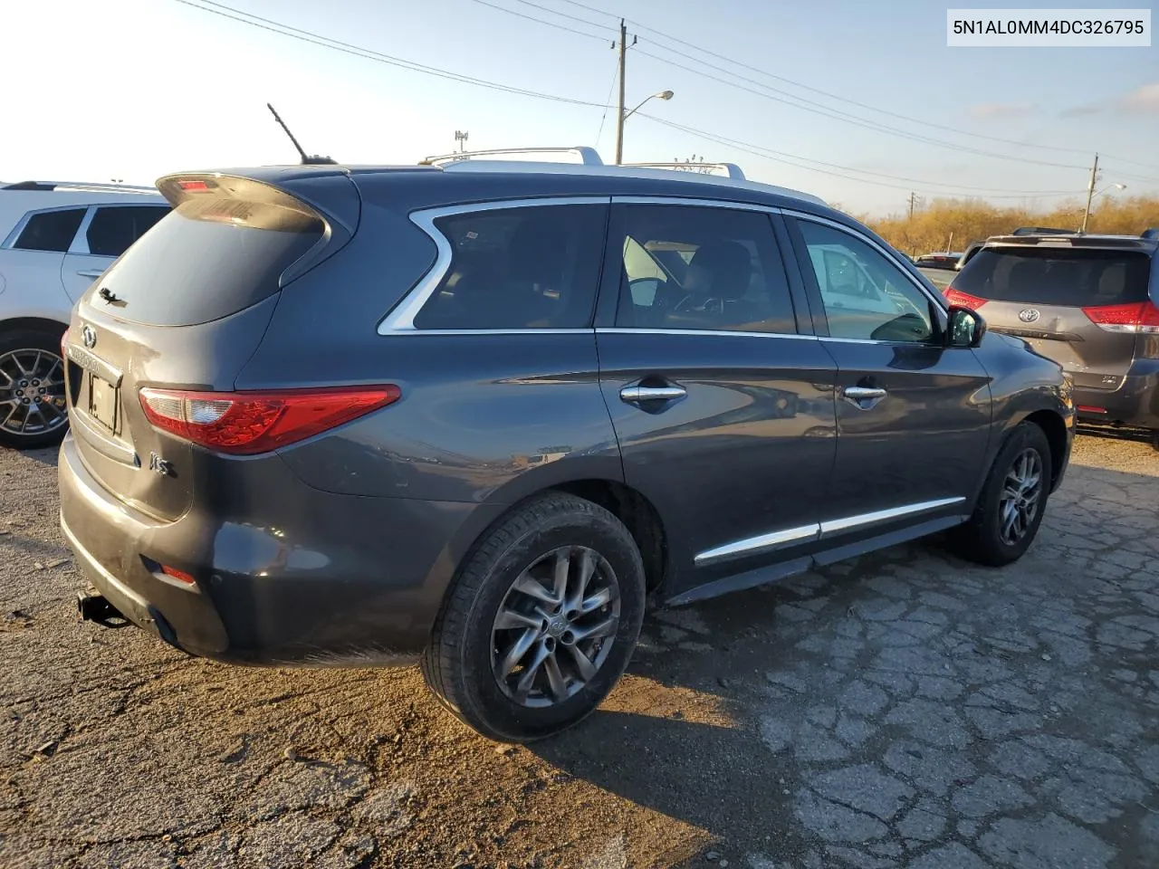 2013 Infiniti Jx35 VIN: 5N1AL0MM4DC326795 Lot: 79352704