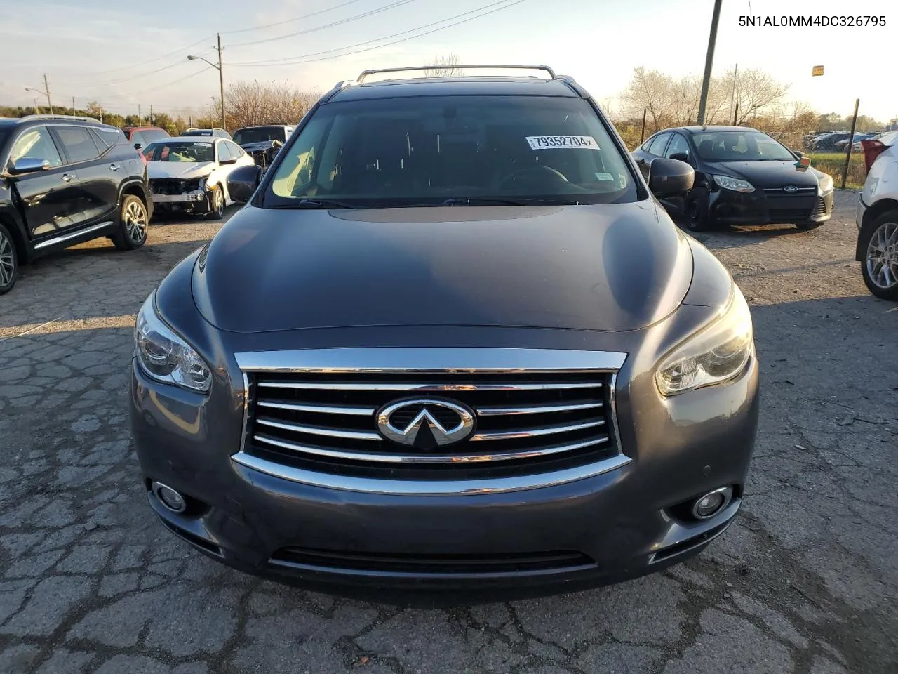 2013 Infiniti Jx35 VIN: 5N1AL0MM4DC326795 Lot: 79352704