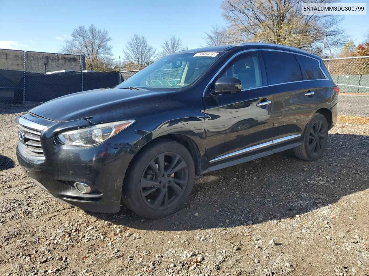 2013 Infiniti Jx35 VIN: 5N1AL0MM3DC300799 Lot: 79945424