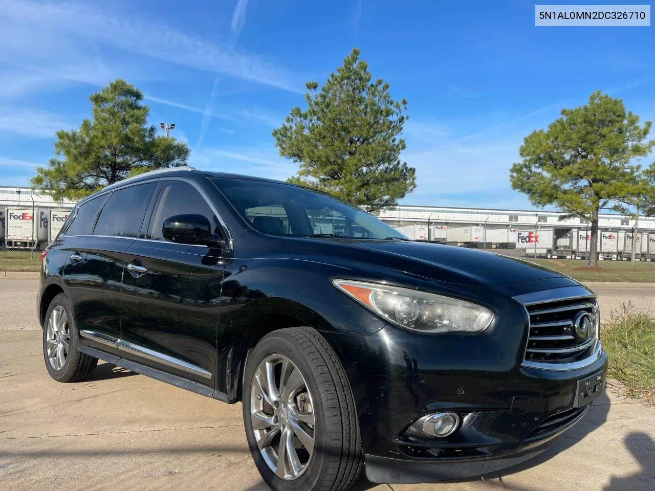 2013 Infiniti Jx35 VIN: 5N1AL0MN2DC326710 Lot: 80642574