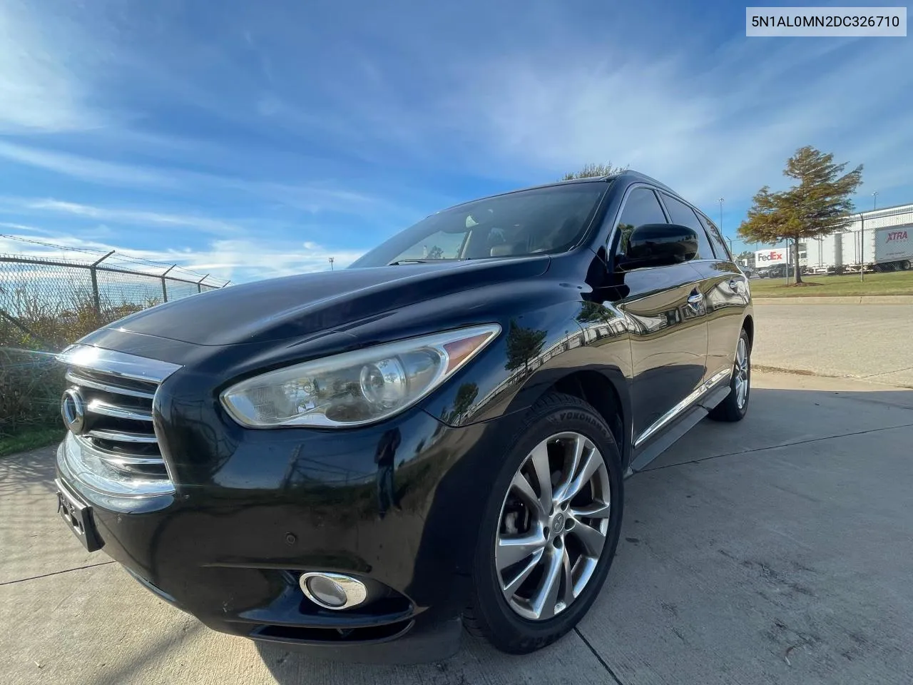 2013 Infiniti Jx35 VIN: 5N1AL0MN2DC326710 Lot: 80642574