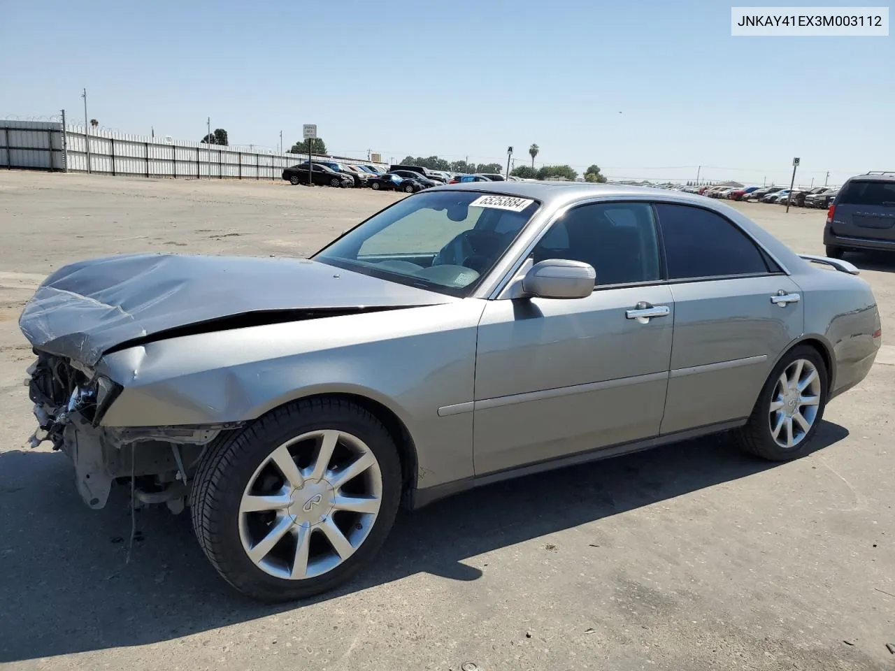 2003 Infiniti M45 VIN: JNKAY41EX3M003112 Lot: 65253884