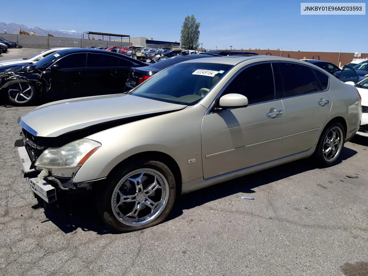 2006 Infiniti M45 Base VIN: JNKBY01E96M203593 Lot: 53349164