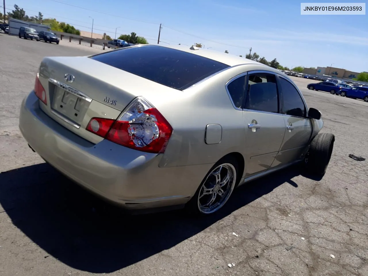 2006 Infiniti M45 Base VIN: JNKBY01E96M203593 Lot: 53349164