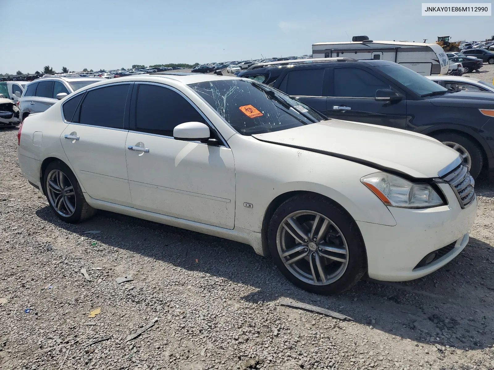 2006 Infiniti M35 Base VIN: JNKAY01E86M112990 Lot: 61139174