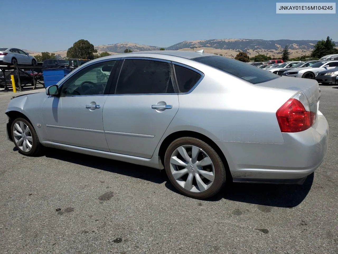 2006 Infiniti M35 Base VIN: JNKAY01E16M104245 Lot: 61530904