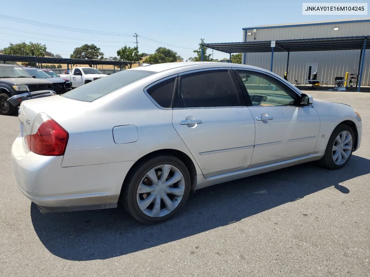 2006 Infiniti M35 Base VIN: JNKAY01E16M104245 Lot: 61530904