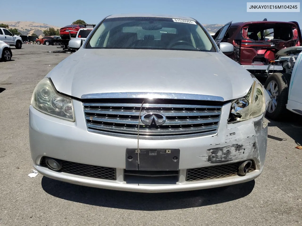 2006 Infiniti M35 Base VIN: JNKAY01E16M104245 Lot: 61530904