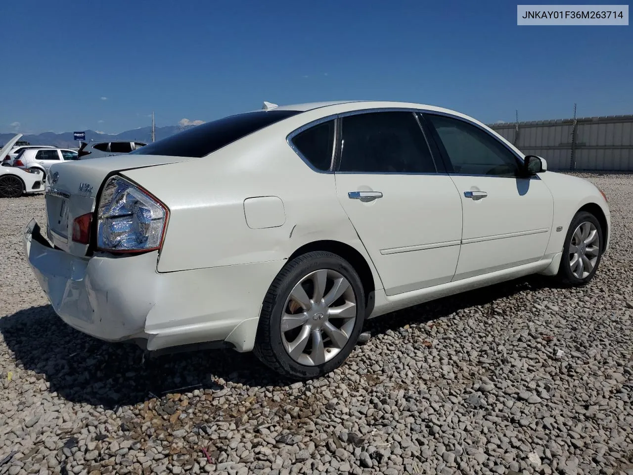 2006 Infiniti M35 Base VIN: JNKAY01F36M263714 Lot: 64113864