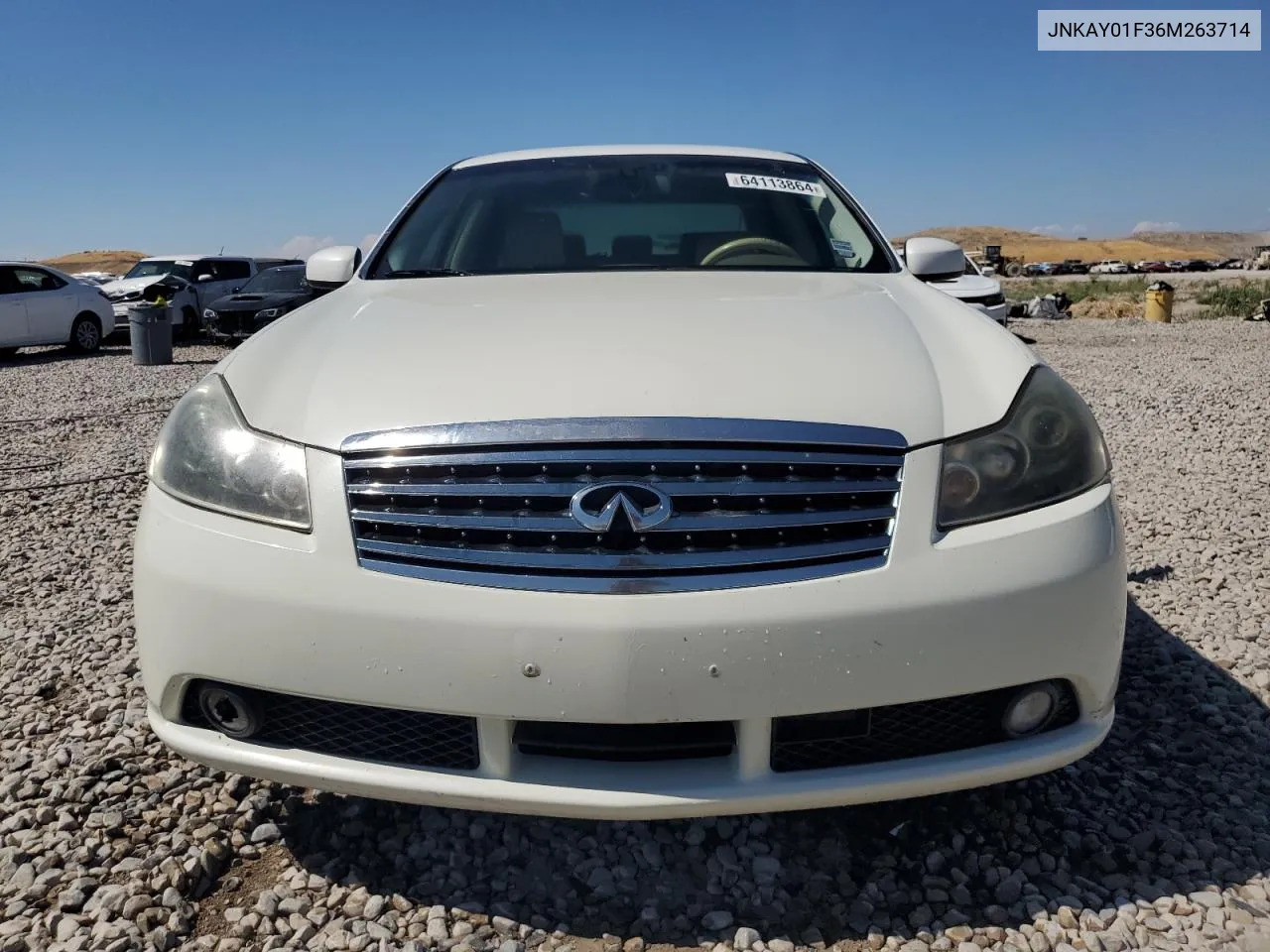 2006 Infiniti M35 Base VIN: JNKAY01F36M263714 Lot: 64113864