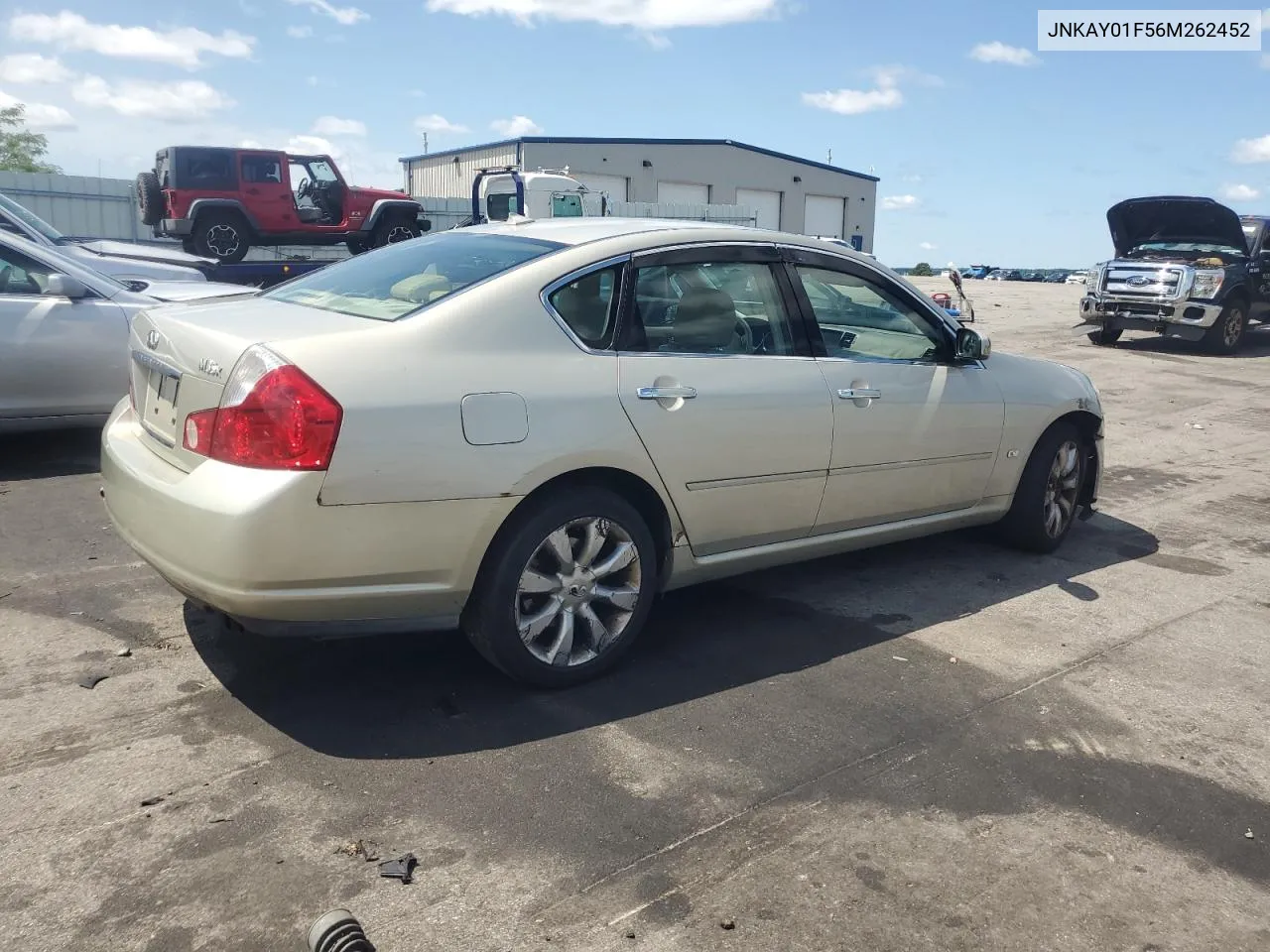 2006 Infiniti M35 Base VIN: JNKAY01F56M262452 Lot: 64463864