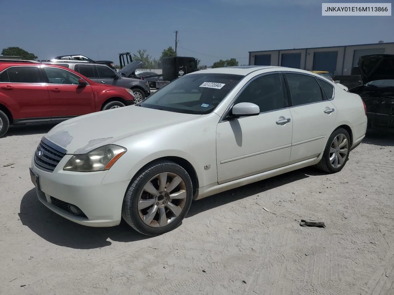 2006 Infiniti M35 Base VIN: JNKAY01E16M113866 Lot: 65123594