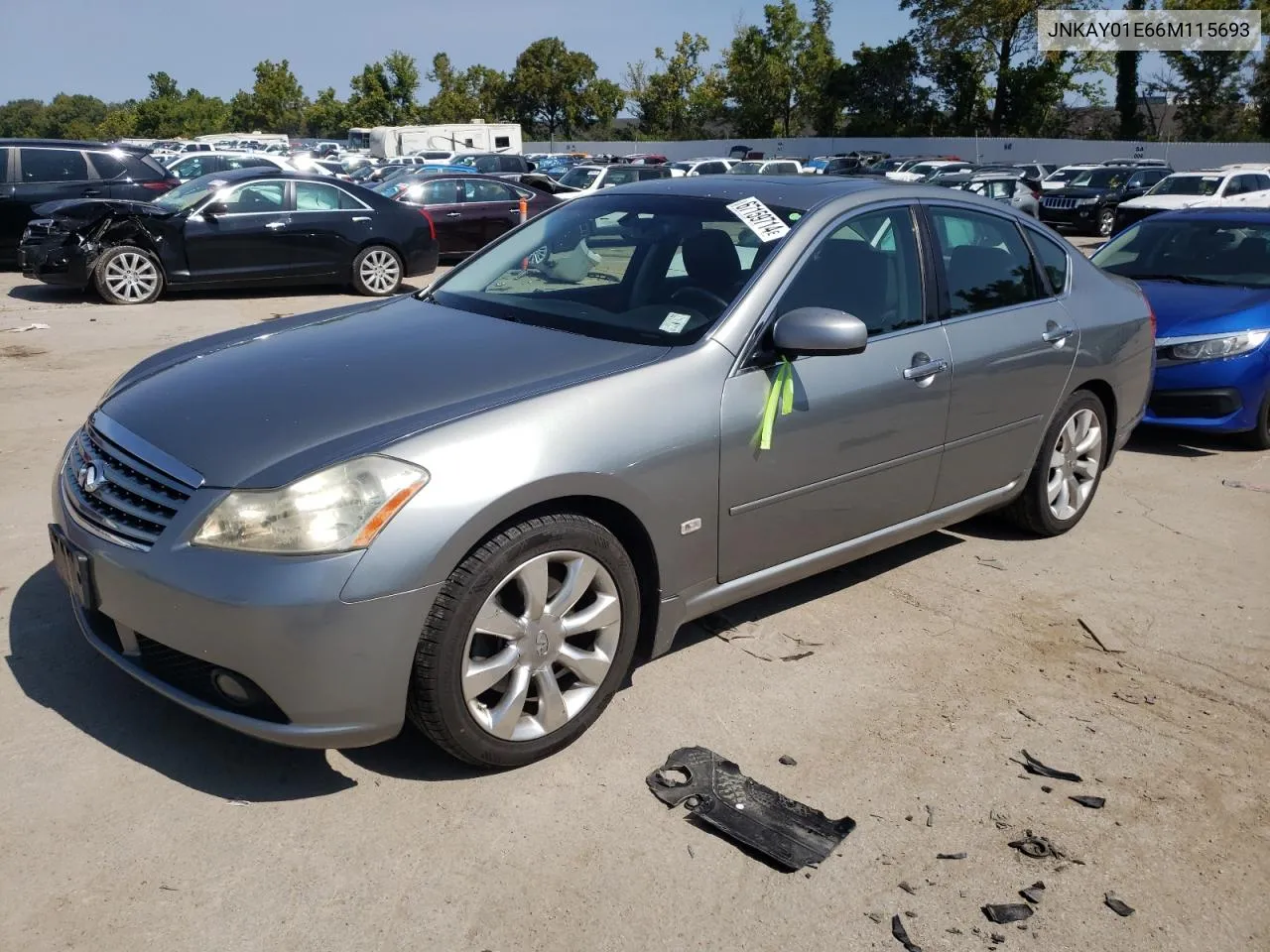 2006 Infiniti M35 Base VIN: JNKAY01E66M115693 Lot: 67159714