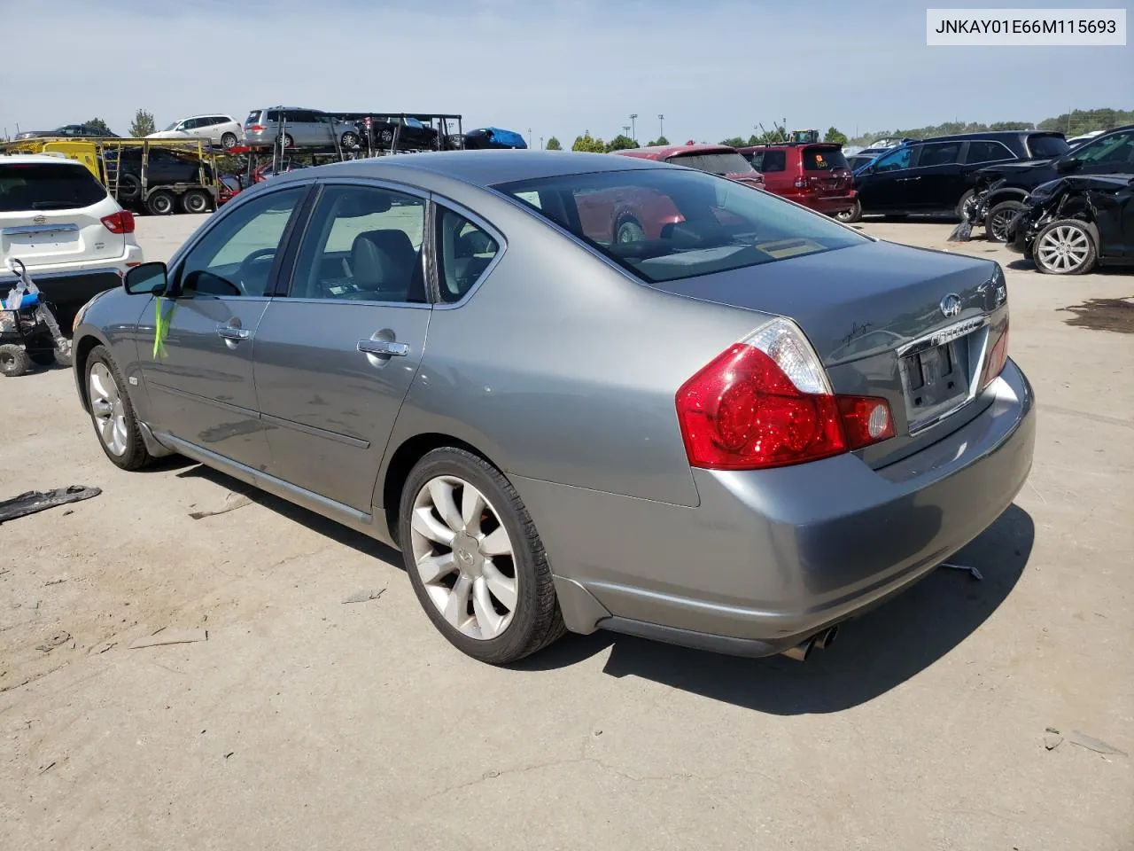 2006 Infiniti M35 Base VIN: JNKAY01E66M115693 Lot: 67159714